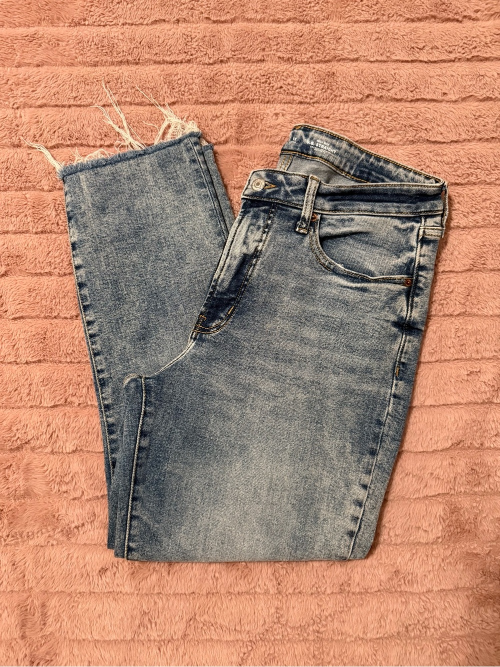 Women's High Rise Straight Leg Jeans